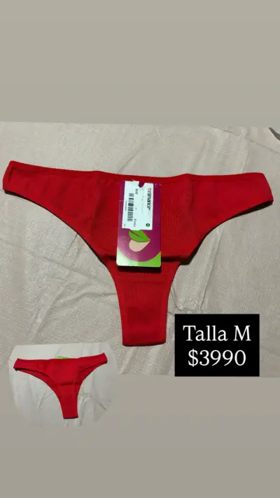 Tanga de algodón negra - miniatura 6