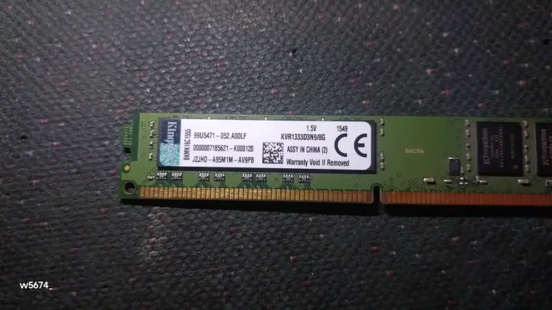 Memoria RAM Kingston 8GB DDR3 - 3