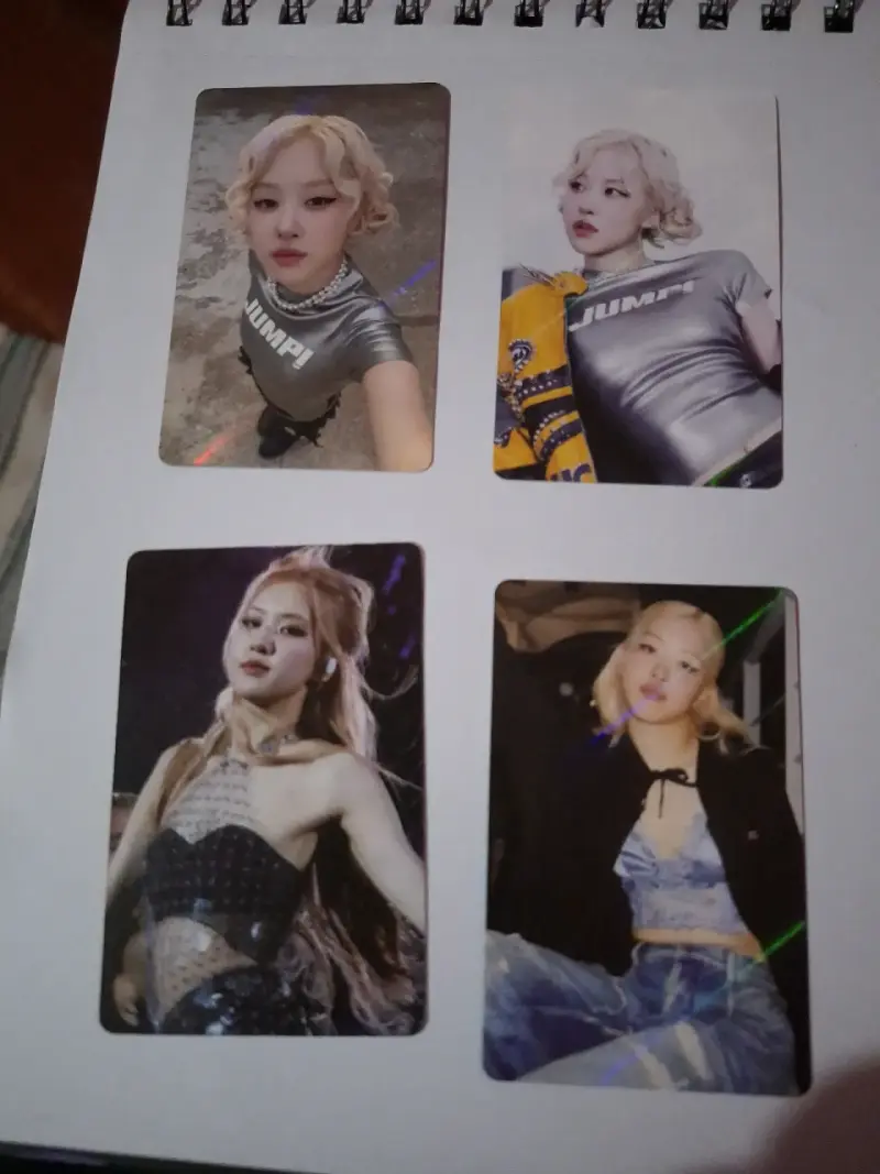 Set de LOMOCARDS de cantante Rose. Rosé BLACKPINK