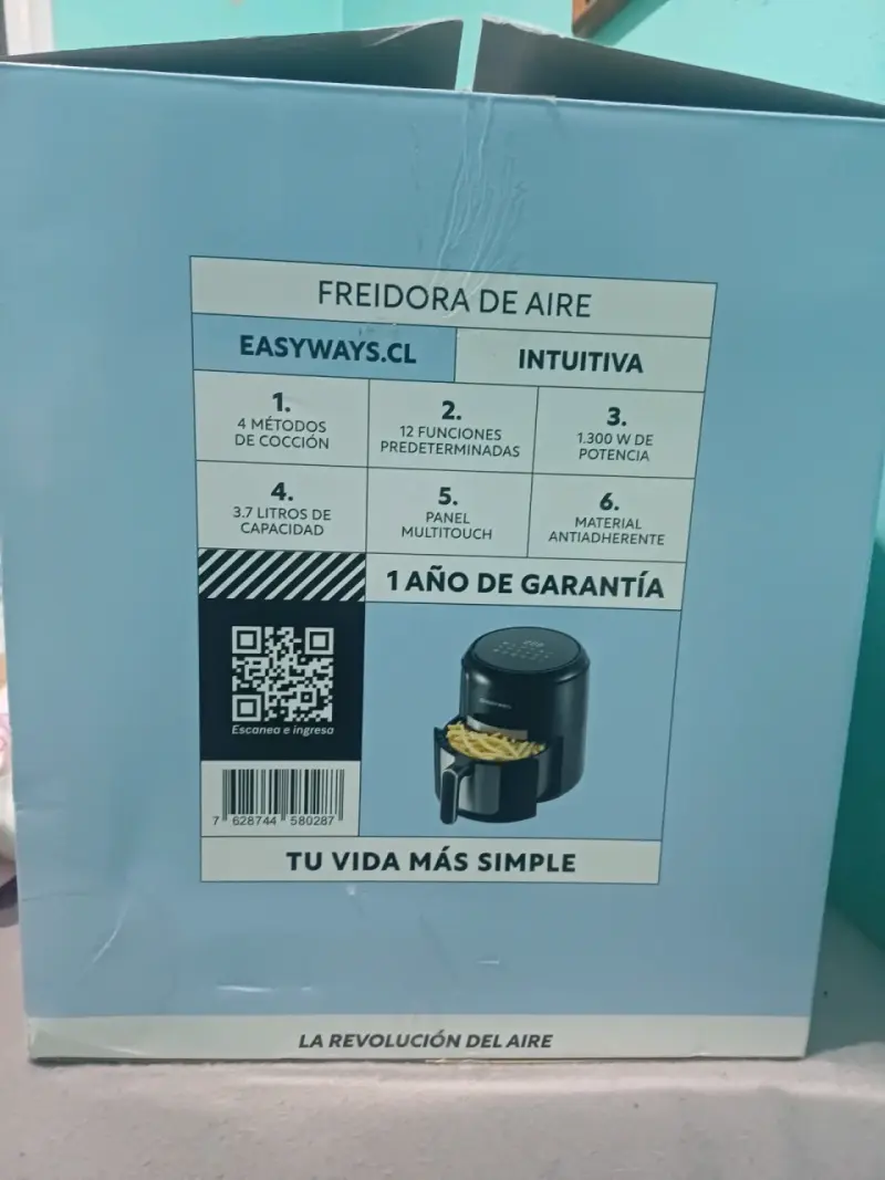 Freidora de aire Easyways 3.7L - 4