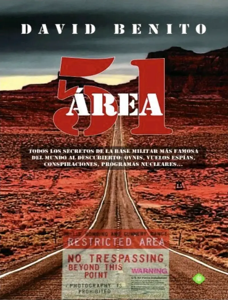 Libro Área 51 de David Benito