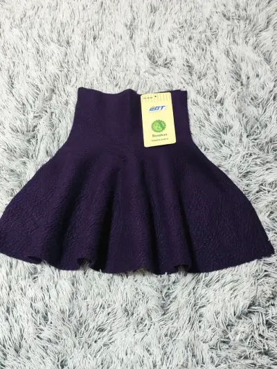 Falda corta morada bamboo - miniatura 2