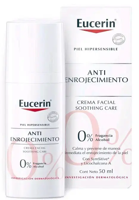 Crema facial Eucerin anti enrojecimiento