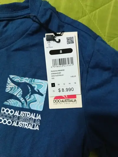 Polera azul Doco Australia - miniatura 2