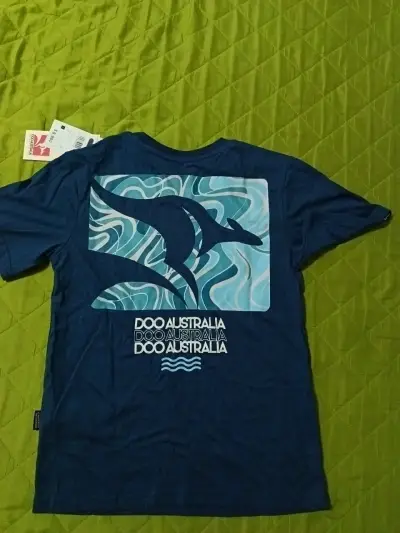 Polera azul Doco Australia - miniatura 3