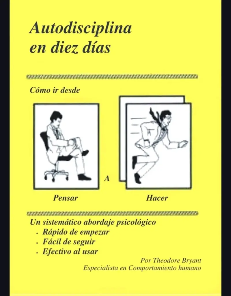 Libro Autodisciplina en diez días