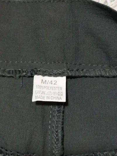 Pantalón outdoor negro Columbia - miniatura 5