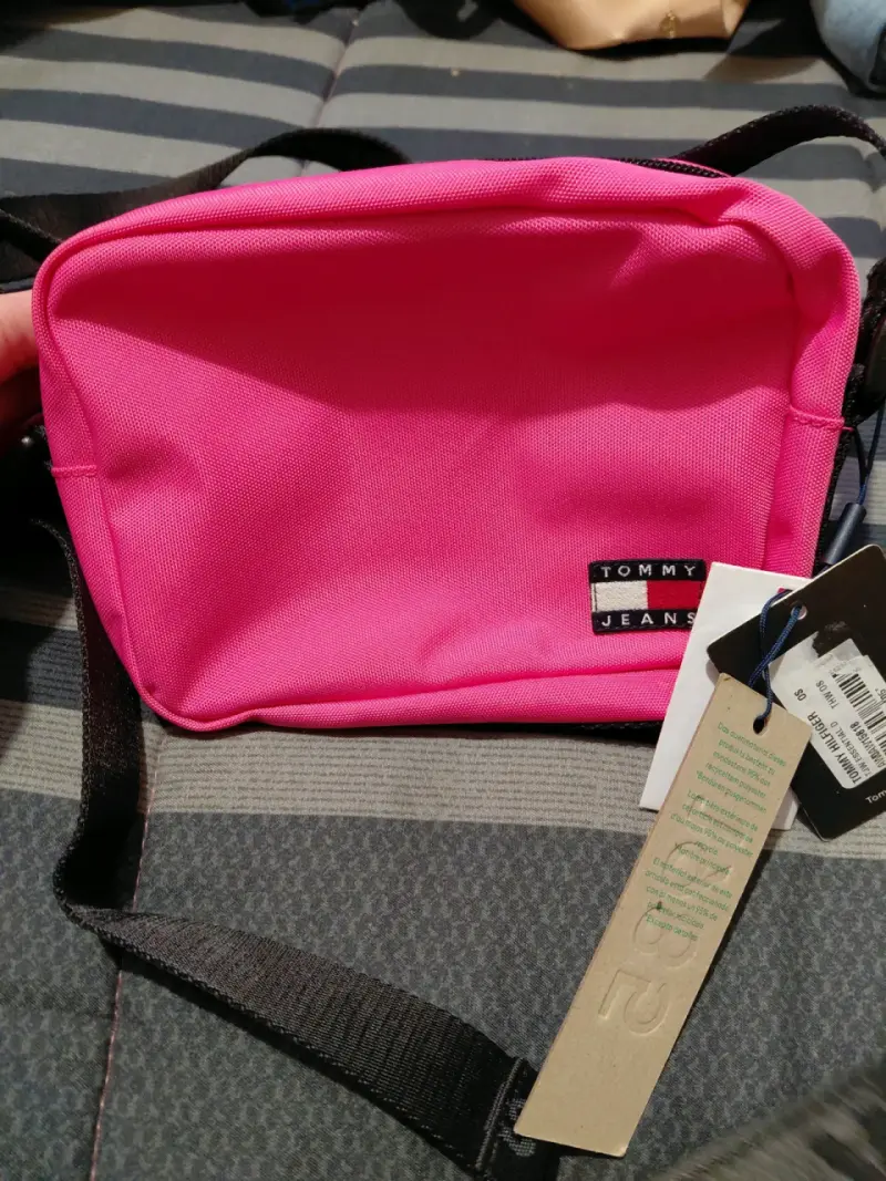 Bandolera rosa Tommy Jeans nueva - 2