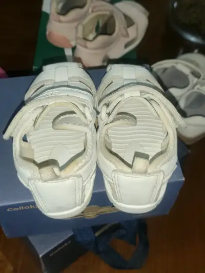 Sandalias blancas para niño Colloky - miniatura 2