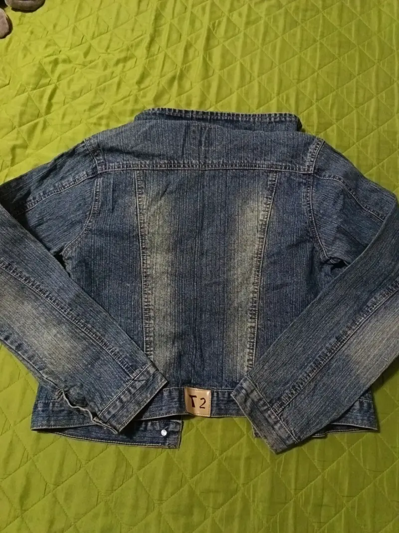 Chaqueta de mezclilla azul - 2