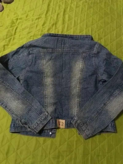 Chaqueta de mezclilla azul - miniatura 2