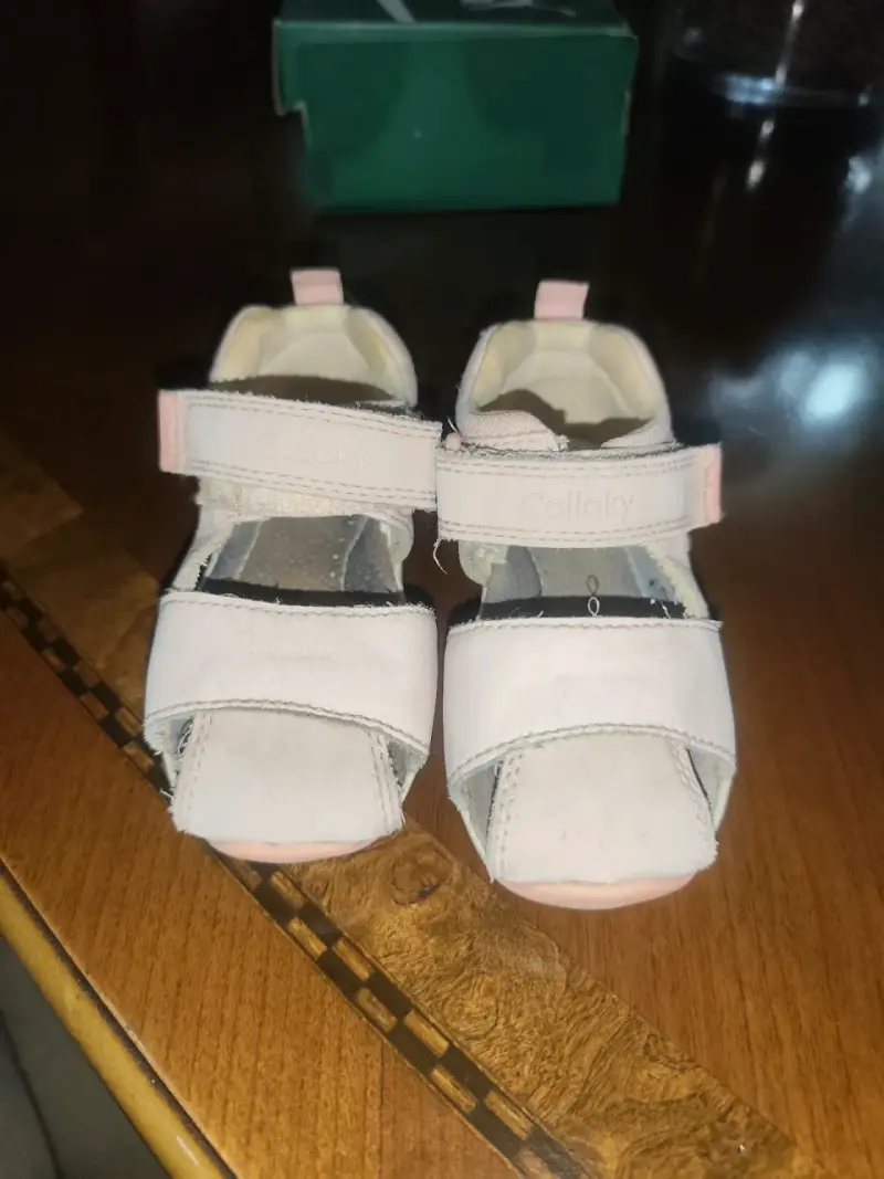 Sandalias rosas para bebé Colloky - 1