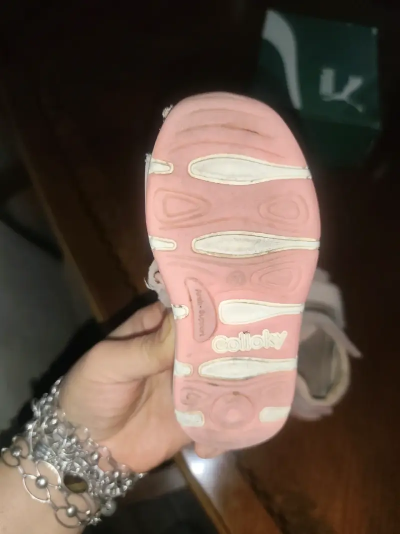 Sandalias rosas para bebé Colloky - 4