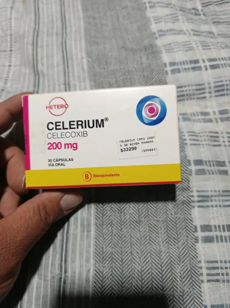 Medicamento Celerium Celecoxib 200 mg - 1