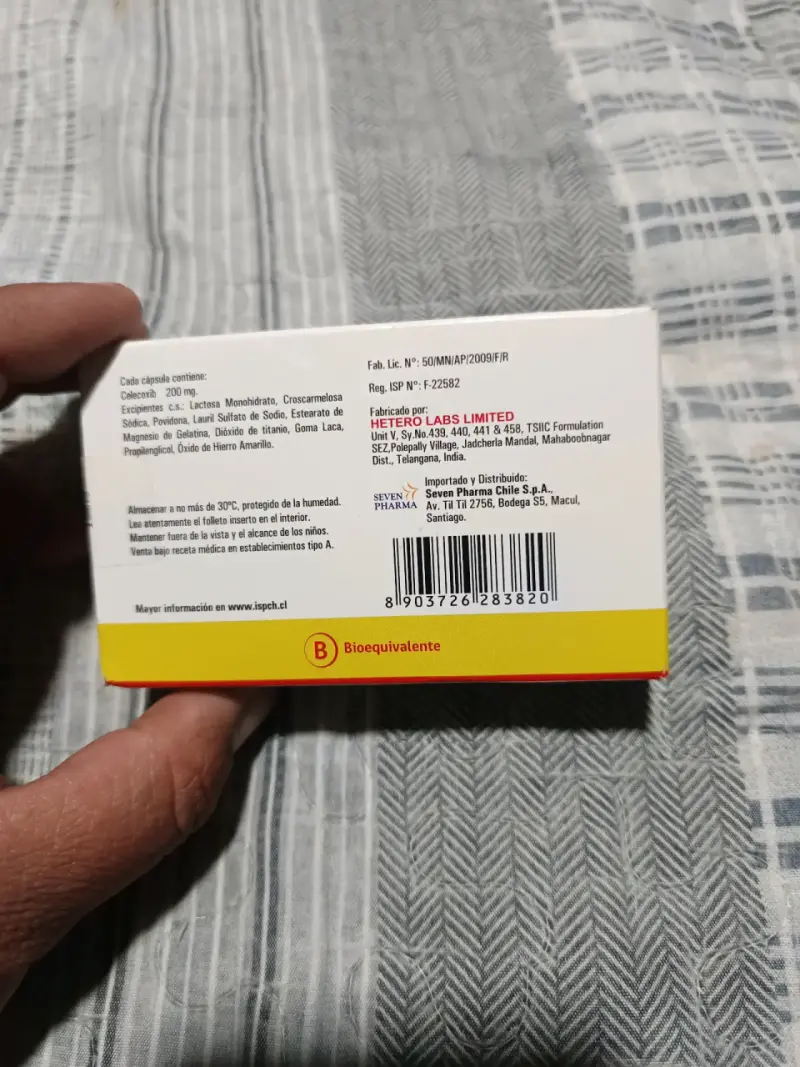 Medicamento Celerium Celecoxib 200 mg - 3