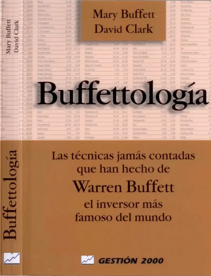 Libro Buffettología de Mary Buffett