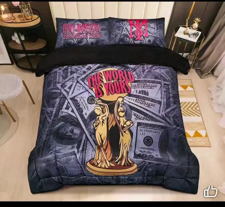 Ropa de cama Tony Montana 2 plazas - 1