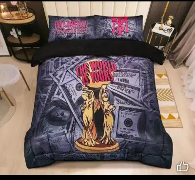 Ropa de cama Tony Montana 2 plazas - miniatura 1