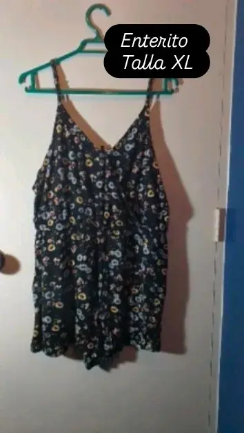 Enterito floral talla XL