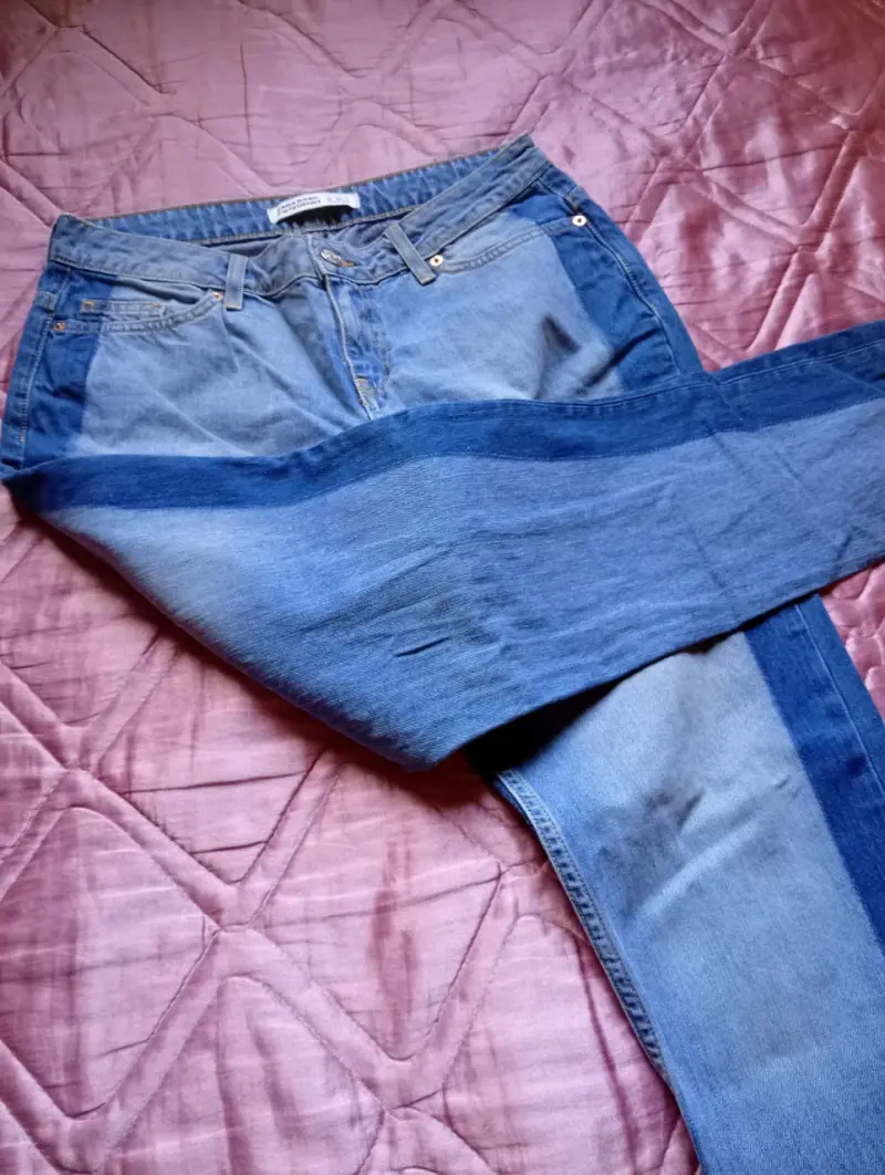 Jeans bordados azules - 5