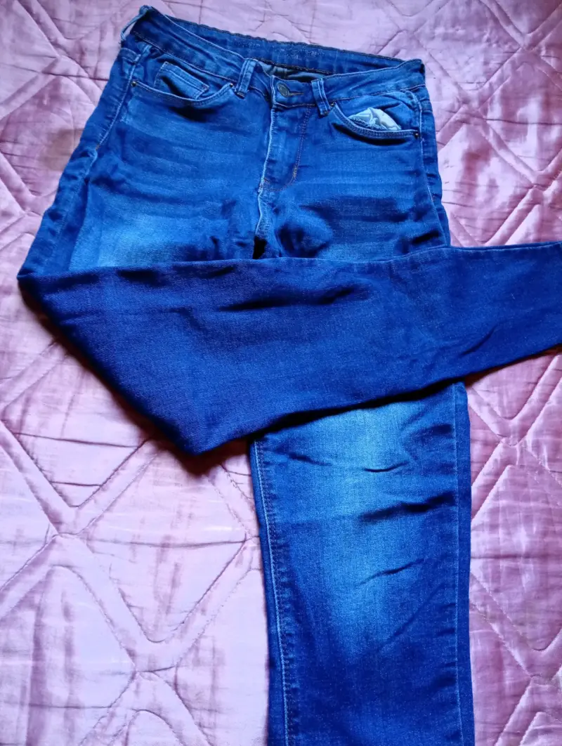 Jeans bordados azules - 6