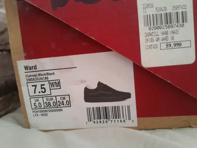Zapatillas Vans negras - 3