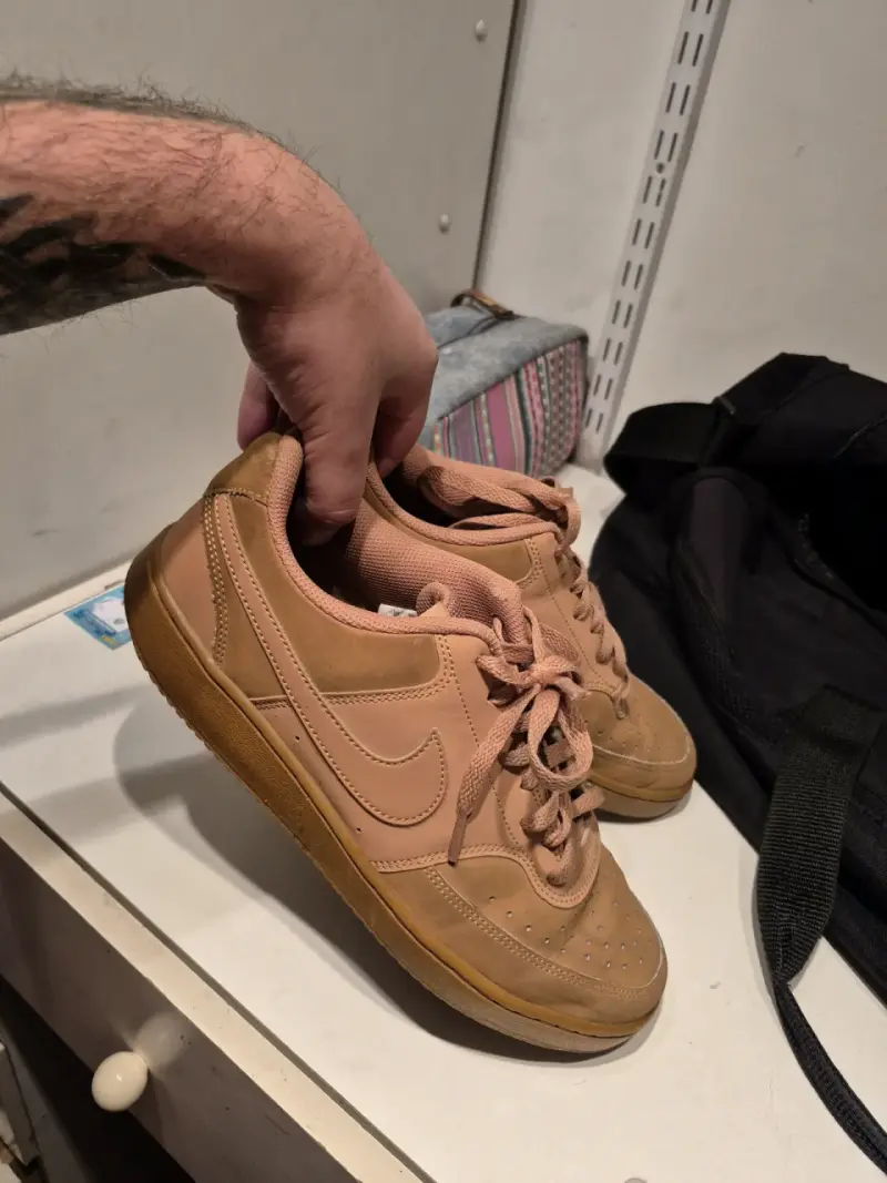 Zapatillas deportivas beige