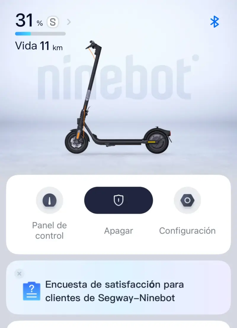 Scooter eléctrico Ninebot negro - 5