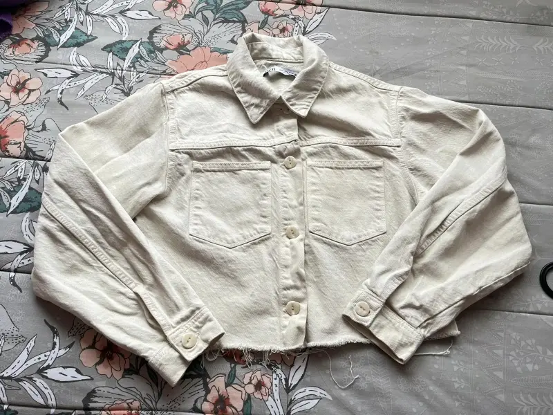 Chaqueta corta beige - 2