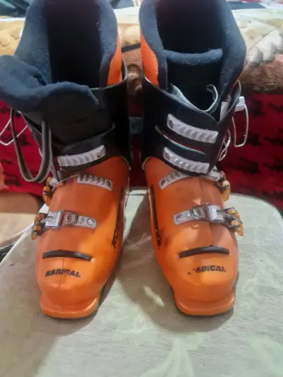 Botas de esquí Rossignol naranjas - miniatura 3