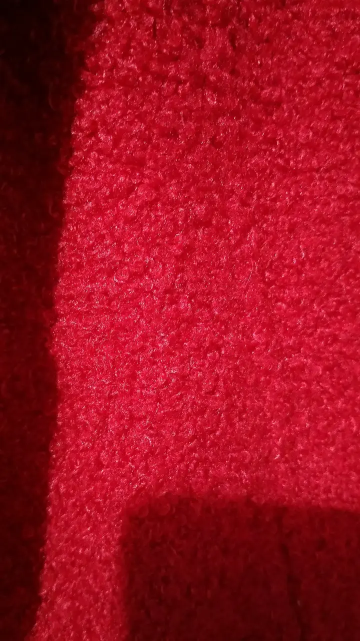 Abrigo rojo con bolsillos - 3