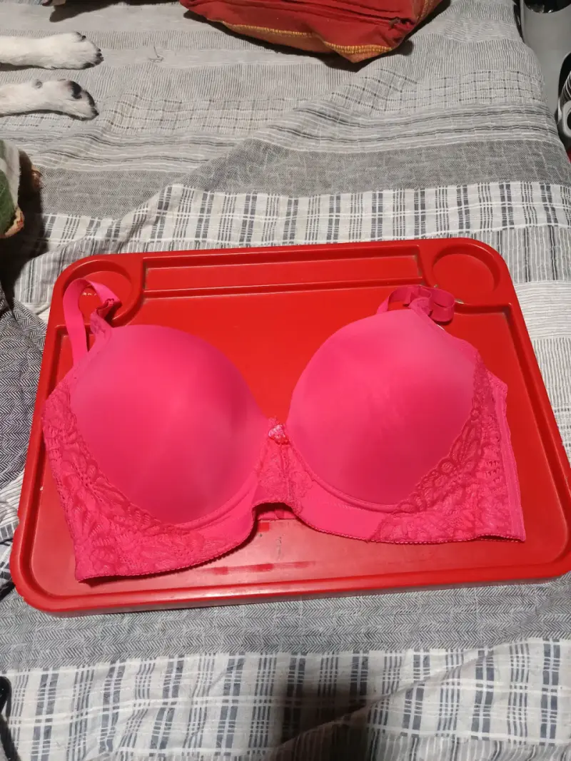 Sostén color rosa copa D - 1