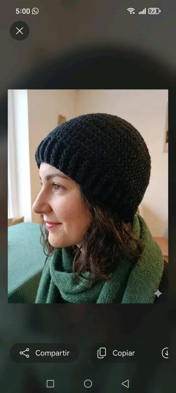 Gorro tejido a mano - 2