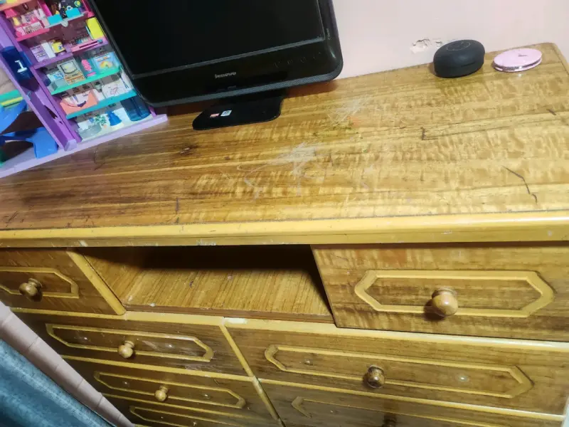 Cómoda de madera vintage - 4