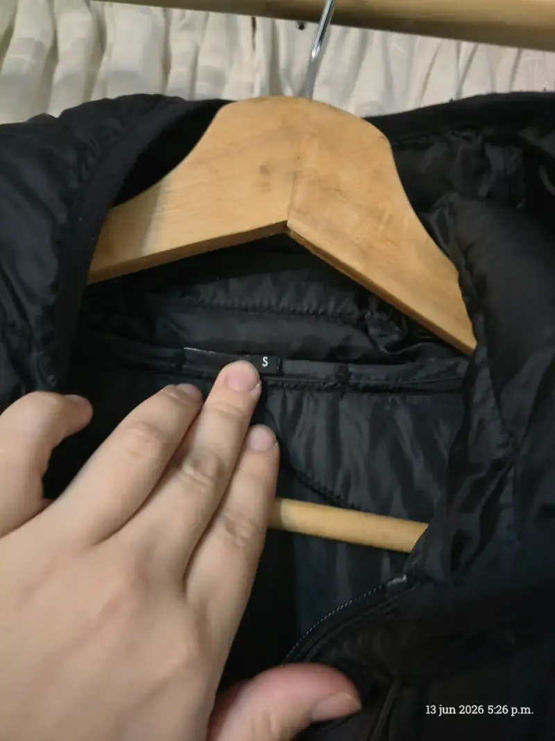 Parka larga negro - 2