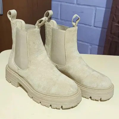 Botines de invierno negro y marrón - miniatura 3