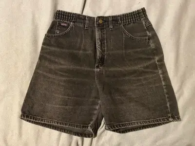 Shorts de mezclilla oscuros - miniatura 1
