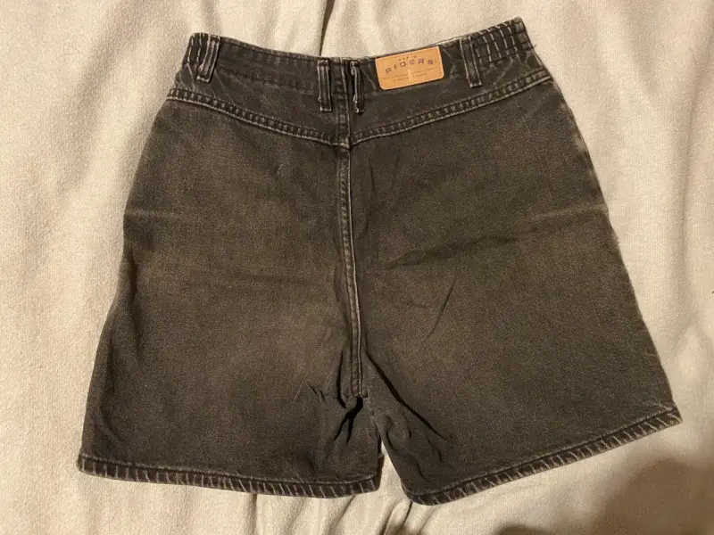 Shorts de mezclilla oscuros - 2