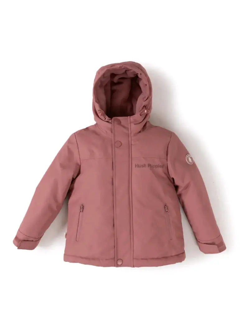 Parka infantil rosada - 1