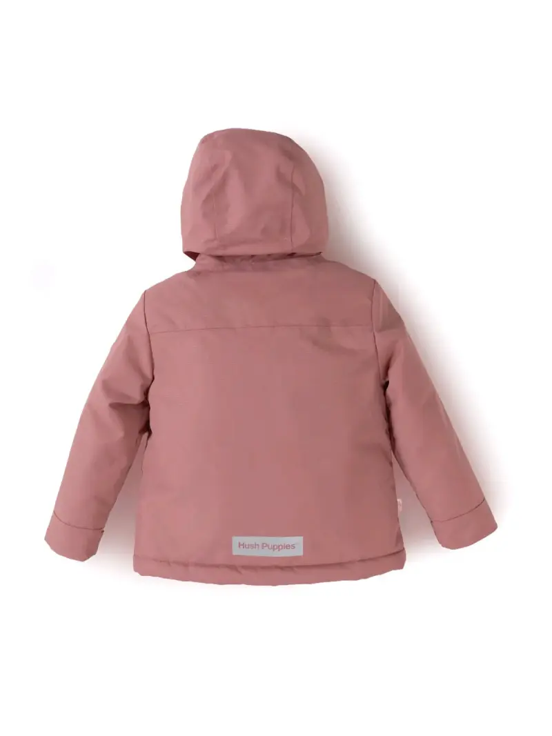 Parka infantil rosada - 2