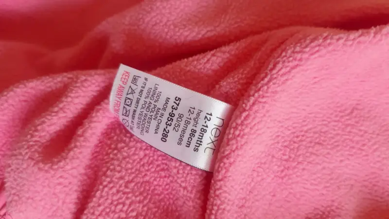 Chaqueta rosa para niña con unicornios - 3
