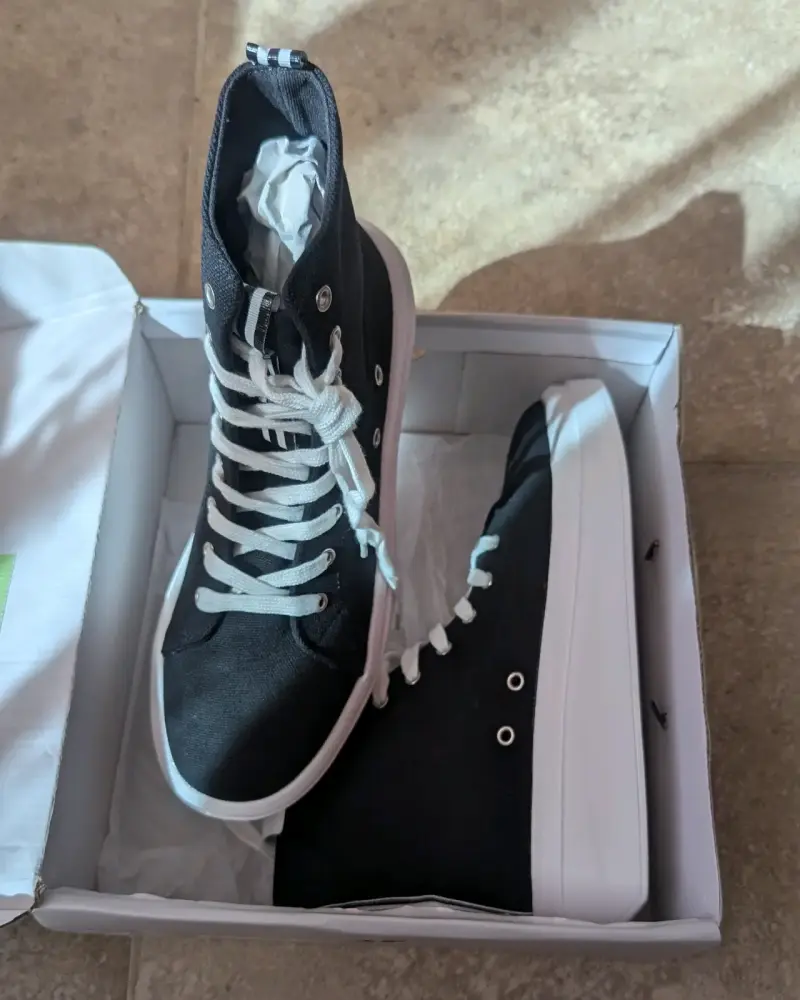 Zapatillas negras de lona - Index - 3