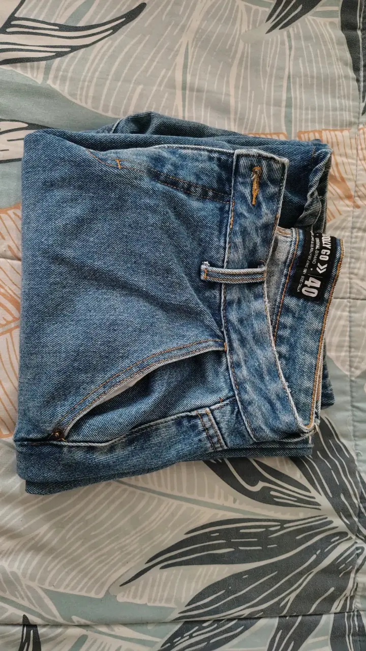 Jeans azules casuales - 2