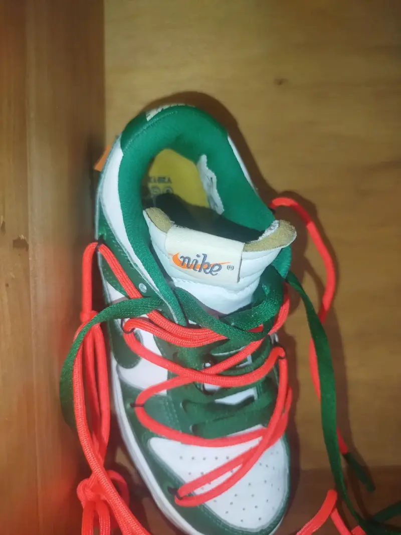 Zapatillas deportivas verdes y blancas - 3