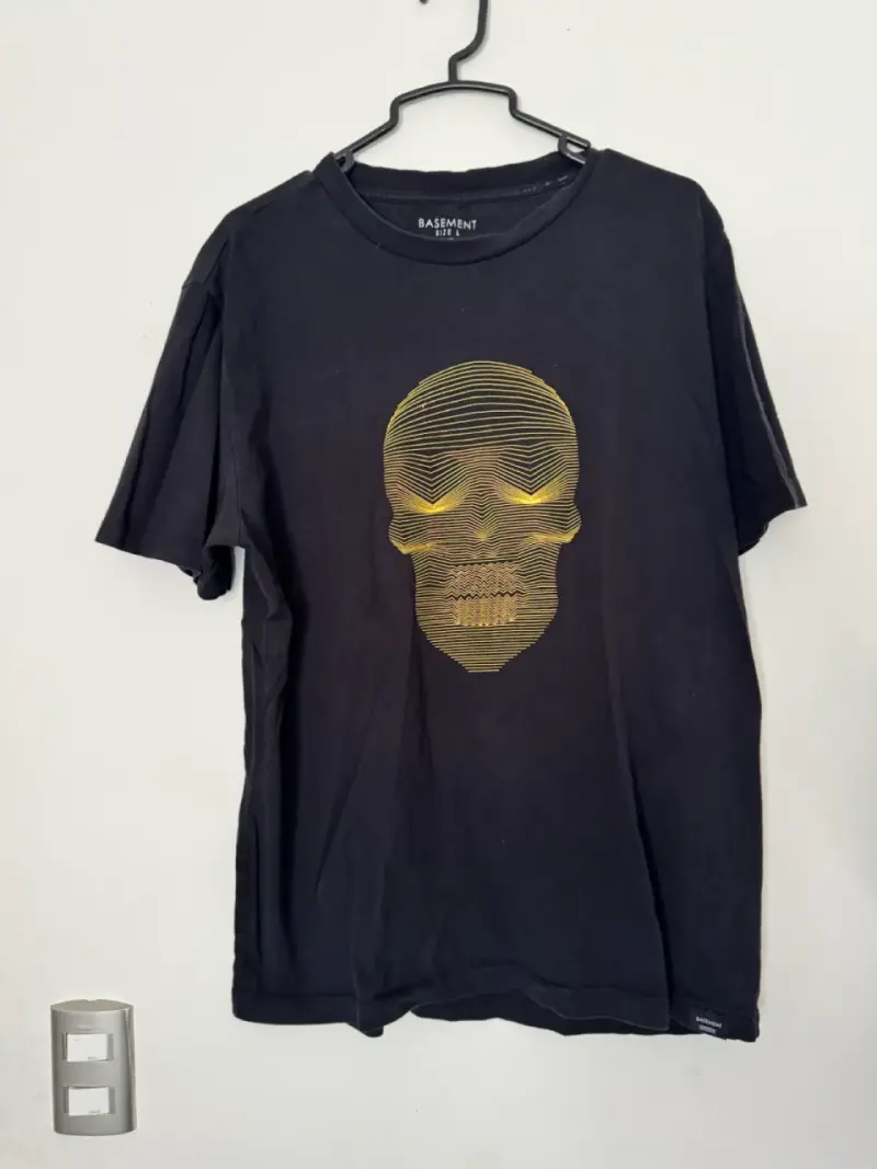 Polera morada Adidas talla L - 5