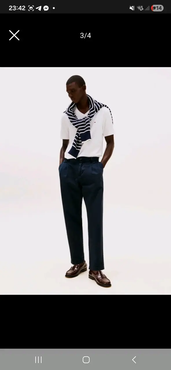 Polera blanca Tommy Hilfiger - 3
