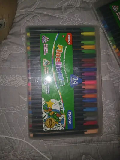 Set de 24 marcadores finos Torre - miniatura 1