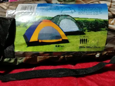 Carpa para 4 personas 200x180 cm - miniatura 1