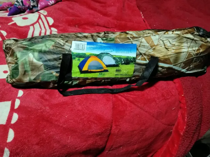 Carpa para 4 personas 200x180 cm - 2