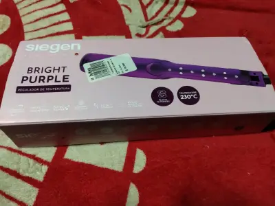 Plancha de cabello morada Siegen - miniatura 2